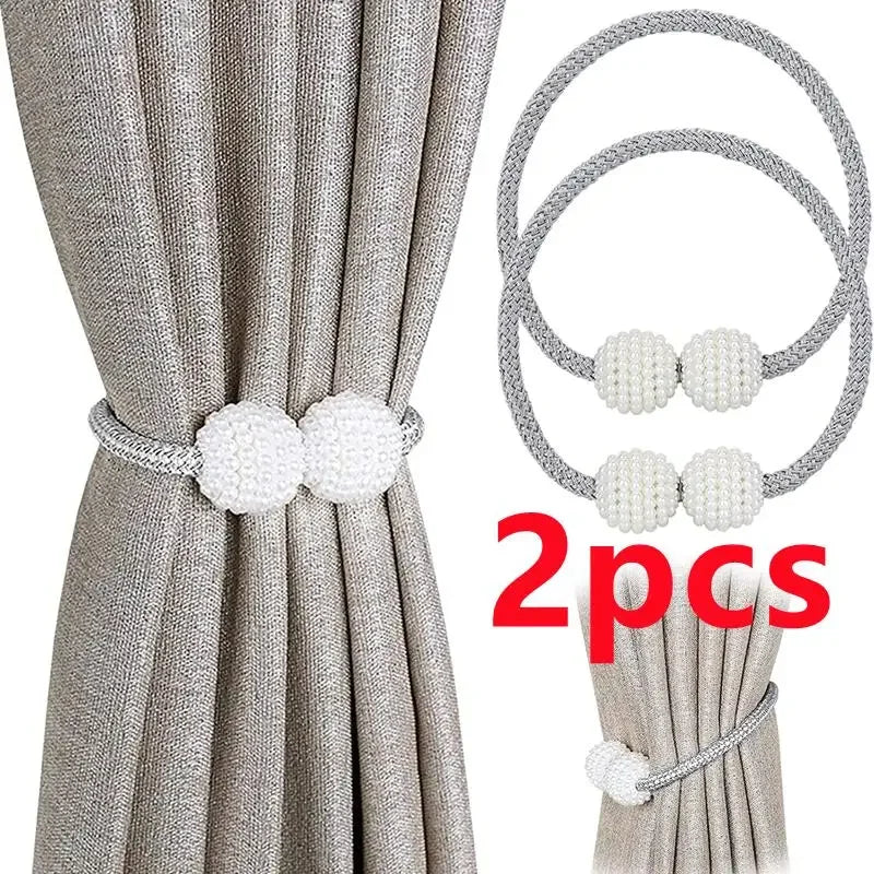 Pearl Magnetic Curtain Clip Tie Back Buckle