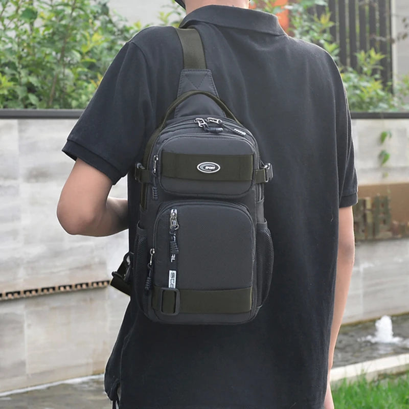 Neutral Men's and Women's Crossbody Bags Are Suitable for Travel Use, Including Shoulder Bags and Travel Bags