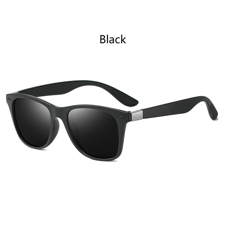 1-2-3PCS Fashion Vintage Square Unisex Driving Fishing Sunglasses Men Women Luxury Br lifestyle view