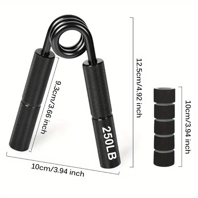 Metal Hand Gripper 50LB-300LB Grip Strength Trainer