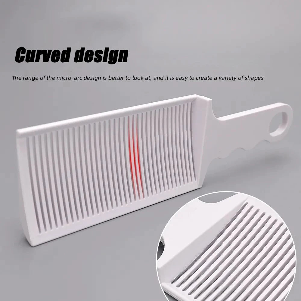 Hair Cutting Combs Professional Barber Clipper Blending Flat Top Hair Cutting Comb for Men Fading Comb Salon Styling Tool