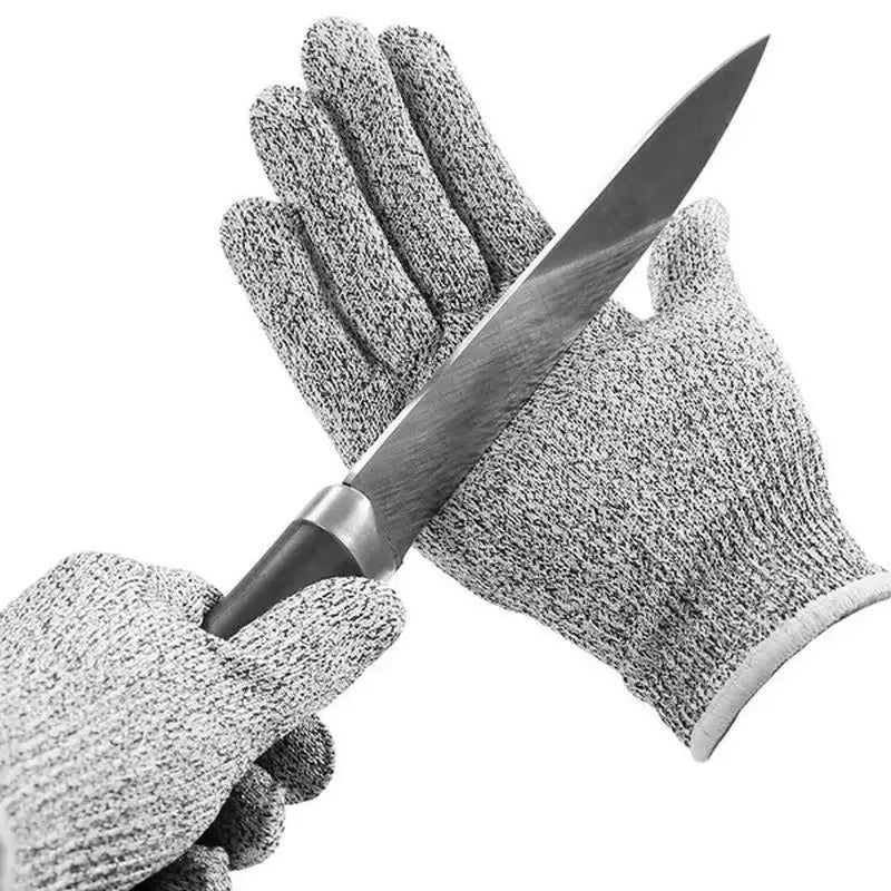 Level 5 HPPE Anti-Cut Gloves Kitchen Gardening Anti-Cut Knitted Gloves Anti-Thorn Wea lifestyle view