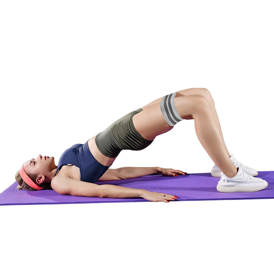 Fabric Resistance Hip Booty Bands Glute Thigh Workout Loops