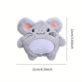 New Plush Doll Mouse Rabbit Cartoon Animal Cat Dog Double Pet Toy Soft Bite-Resistant Self-Exciting Cat Toy