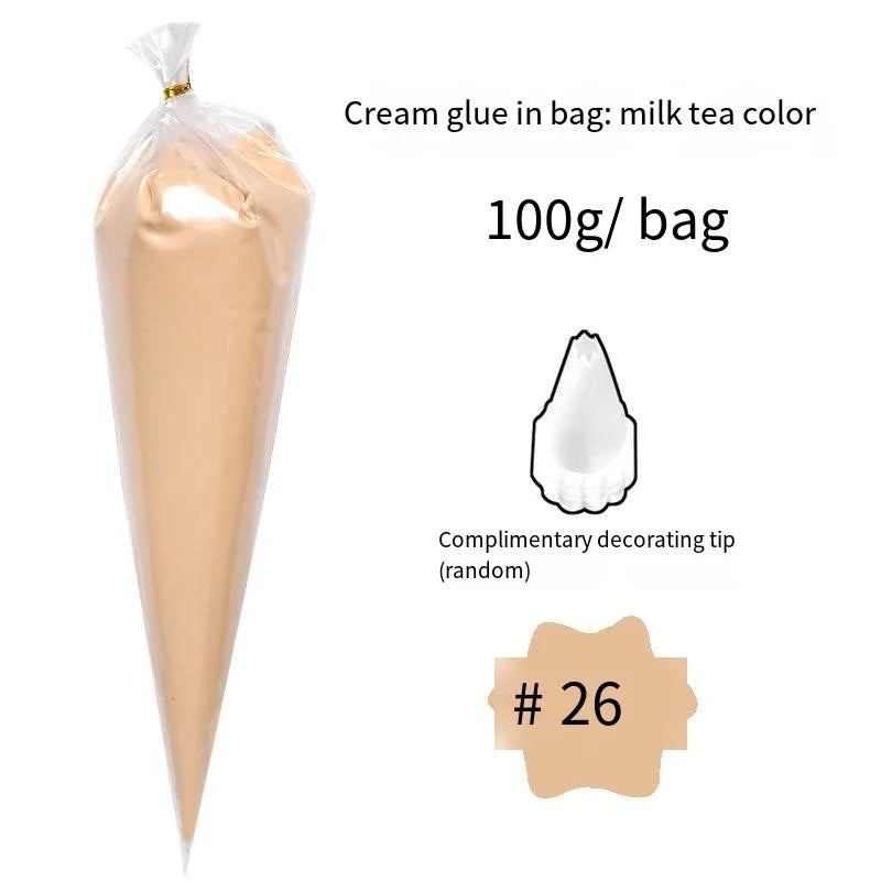 100g Cream Gel DIY Phone Case Material