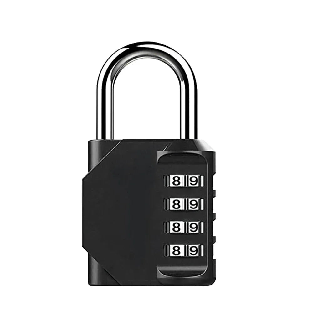 Resettable 4 Digit Combination Padlock Waterproof Heavy Duty additional angle