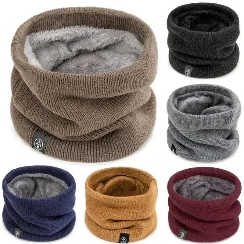 Knitted Neck Warmer Scarf Soft Winter Scarves