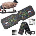 Portable Foldable Push-up Board Set With Handles
