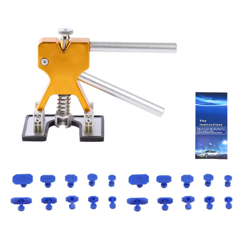 Paintless Dent Plastic Puller Kit Car Body Dent Repair additional angle
