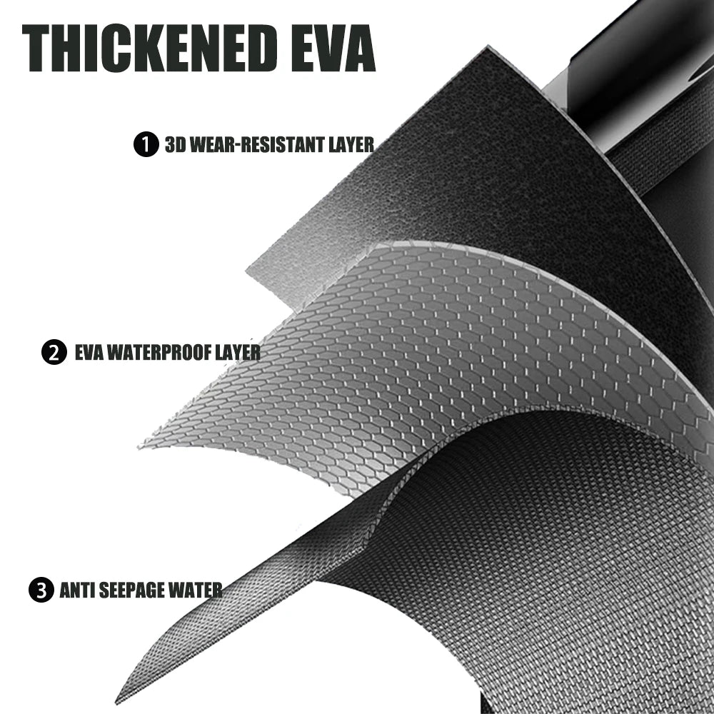 EVA Thicken Fishing Tackle Box Bag Waterproof Live Fish Bucket Storage Case