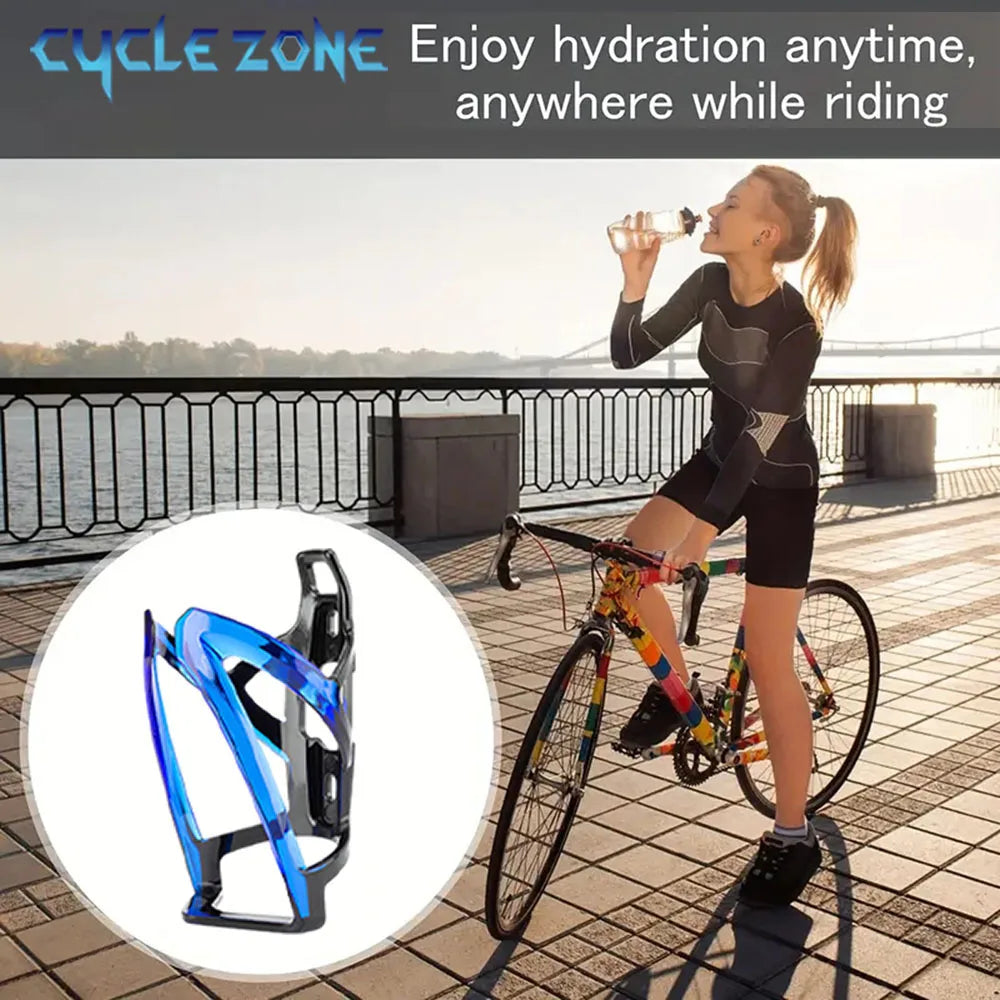 Bicycle Water Bottle Cage PC Plastic Lightweight Bike Bottle Holder
