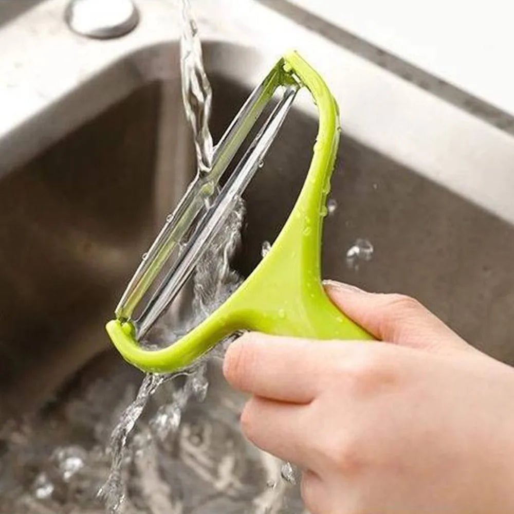 Stainless Steel Vegetable Grater Cabbage Carrot Cucumber Potato Slicer lifestyle view