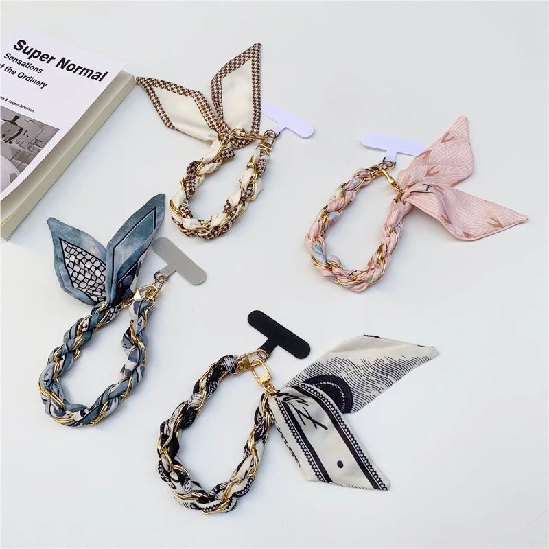 Classic Mobile Phone Wrist Lanyard Chain 32 cm