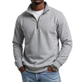 Outdoor Men Zipper Sweatshirts Spring Quarter Zip Pullover Half Zipper Hoodie for Men Gym Man Autumn Solid Men's Sweatshirt Coat