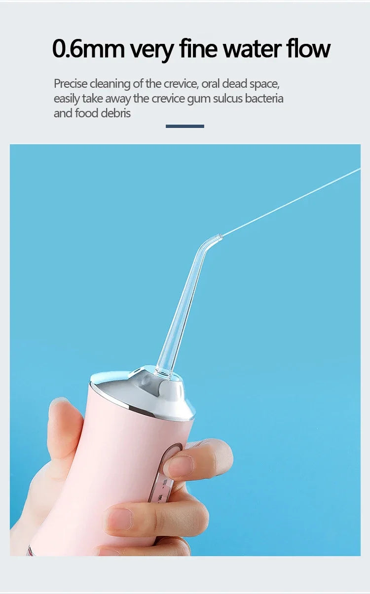 Oral Irrigator Dental Water Jet Flosser Appliance Pick Floss Dentistry Mouth Washing Mac detail view