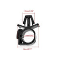 KKJOY 10PCS Universal Car Wiring Harness Fasteners Cable Clips & Buckles for Secure Wire Organization And Fixing