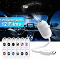 Galaxy Starry Sky Projection Light USB Night Light 360 ° Adjustable Galaxy Atmosphere alternate view
