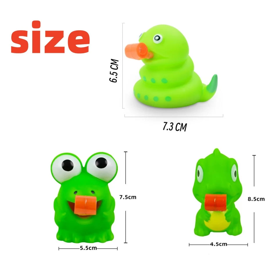 Squishy Fidget Squeeze Toys Creative Novelty Frog Dinosaur Sticking Tongue Out Funny I close-up view
