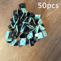 Cable Clips Wire Cable Holder Double-Sided Tape Adhesive Clamps | 100 pcs alternate view