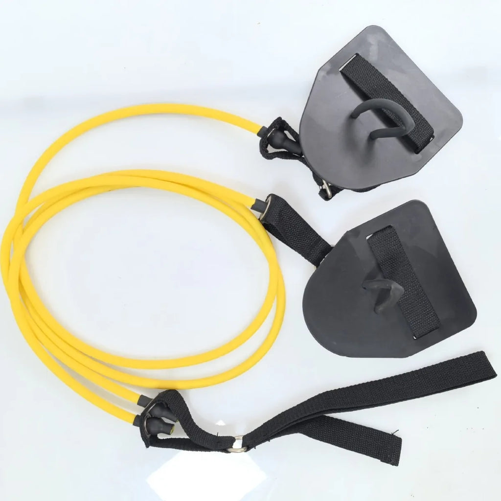 Resistance Band Set with Hand Paddles and Handles 1.2m