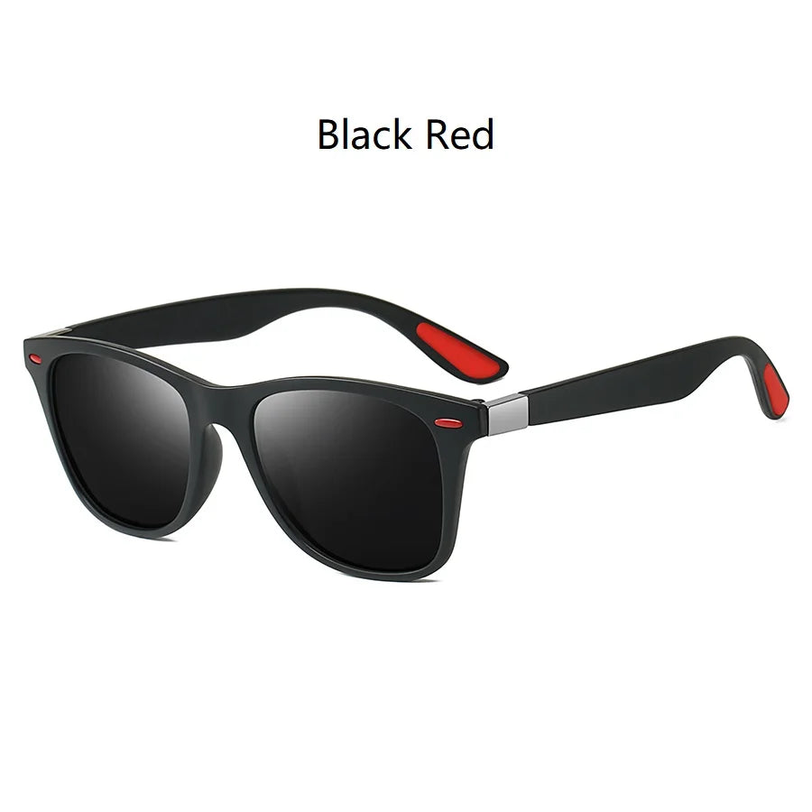 1-2-3PCS Fashion Vintage Square Unisex Driving Fishing Sunglasses Men Women Luxury Br lifestyle view