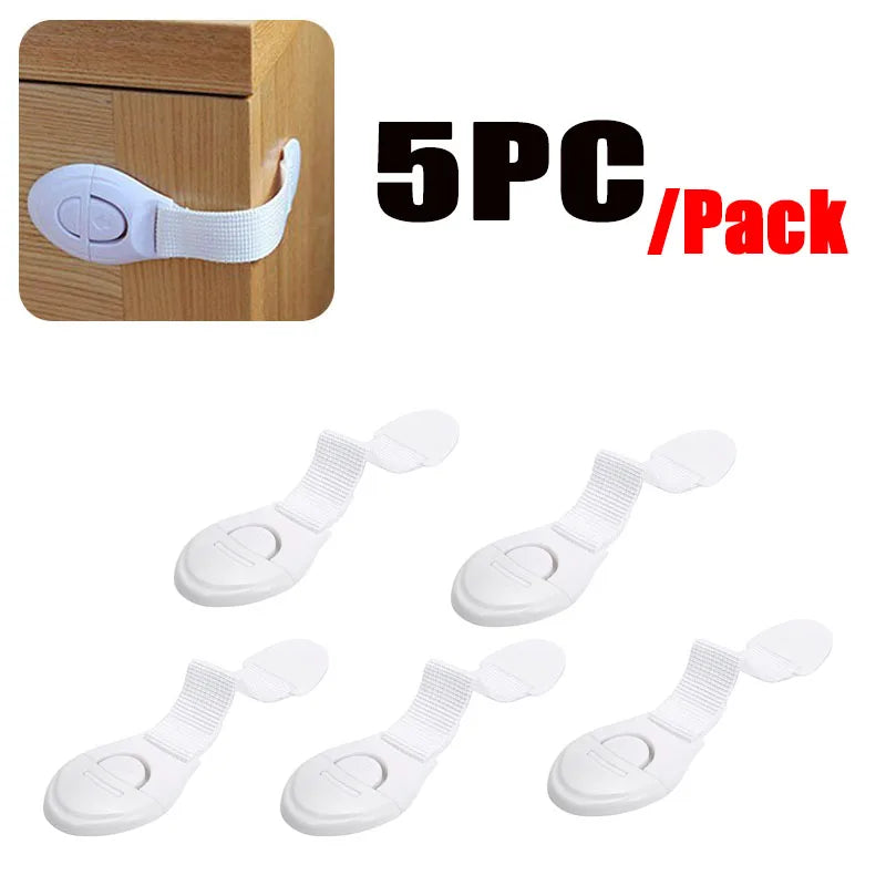 10pcs Child Safety Cabinet Lock Baby Proof Security Protector Drawer Door Cabinet Lock P detail view