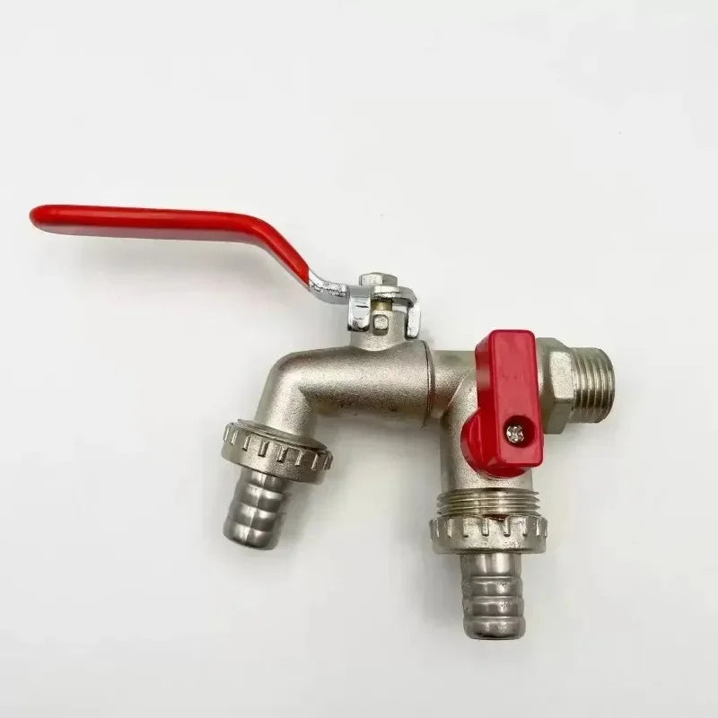 Zinc Alloy Garden Faucet 12 Inch Lever Handle