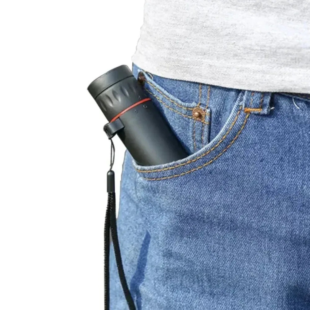 Mini Portable Mobile Phone Telescope with Holder 2000x25 detail view