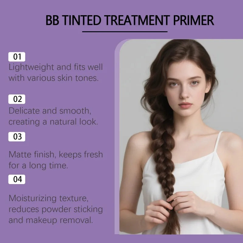 BB Cream Concealer Without False Whitening, Soft and Moisturizing Makeup Before Makeup close-up view