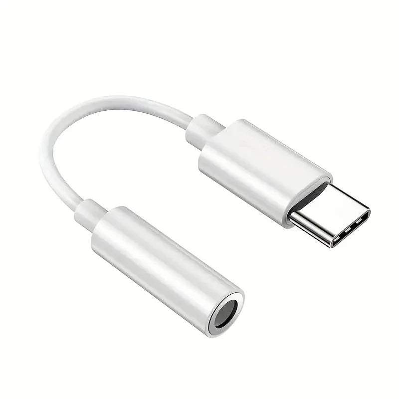 Type-C to 3.5mm Aux Audio Adapter