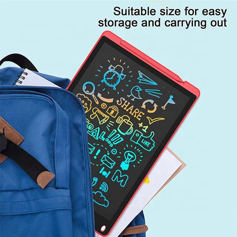 Digital LCD Writing Tablet Board 8/12 Inch Drawing Tablet Screen Kids Graphic Tablet lifestyle view