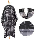 Hair Cutting Cape Waterproof PVC Salon Apron