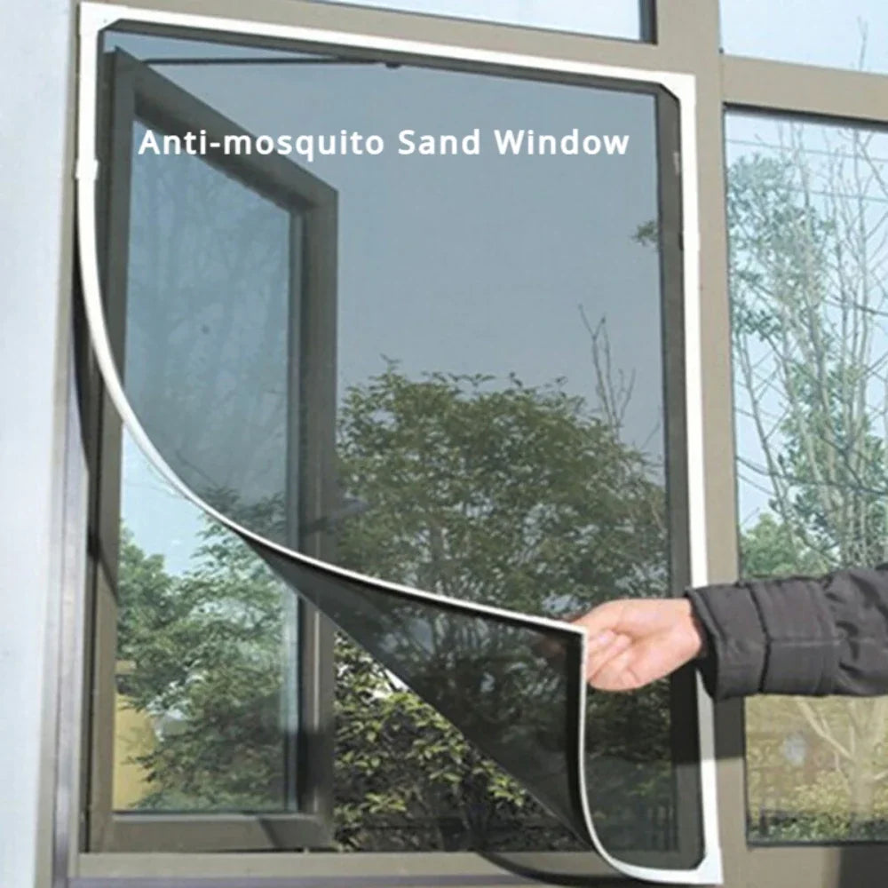 DIY Mosquito Net for Bed Window Home Textile the Mesh Indoor Self-adhesive Anti-insect and Fly Screen Curtains Garden