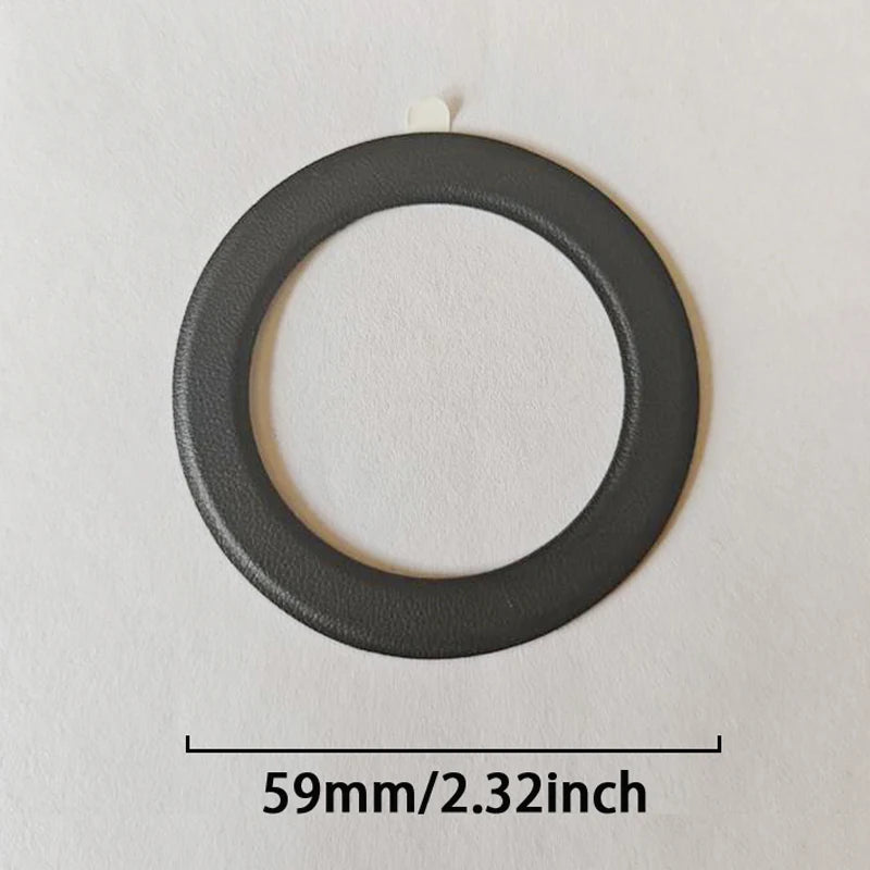 2pcs Liquid Silicone Ring Plate Sticker Attachment Metal Sheet for Magsafe Magnetic additional angle