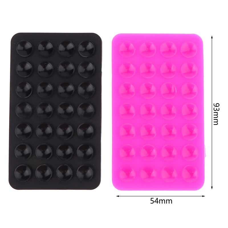 Silicone Suction Pad Double Sided For Mobile Phone Fixture Suction Cup Backed Adhesiv lifestyle view