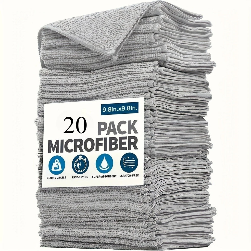 Thick Microfiber Cleaning Towel Lint Free Reusable Absorbent for Car Window