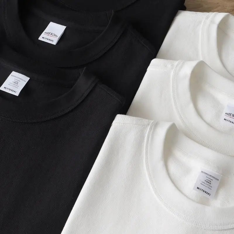 Premium Quality Organic 100% Cotton Mens Solid T-shirts Regular Cotton Men's T-Shirt Sol detail view