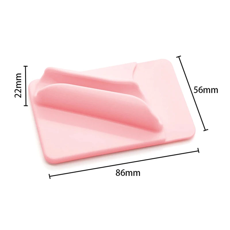 Mobile Phone Case Lipstick Storage Lip Glaze Mobile Phone Holder Card Portable Lipstick Lip Glaze Holder Paste Storage