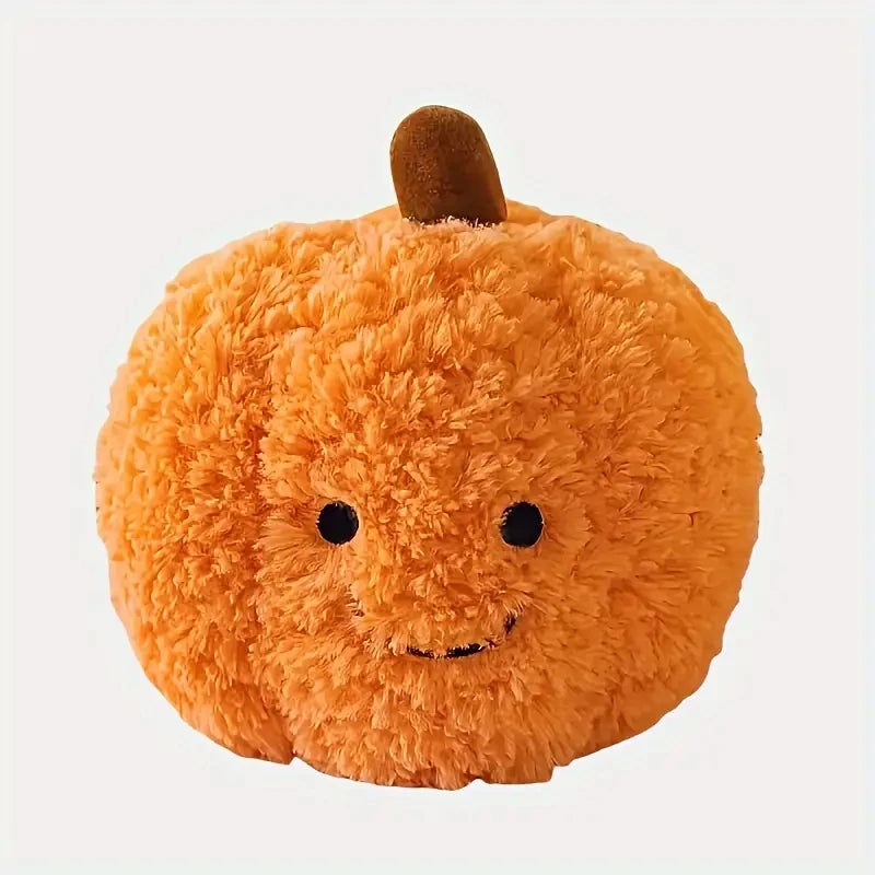 Pumpkin Plush Pillow Halloween Decorative Cushion 20cm