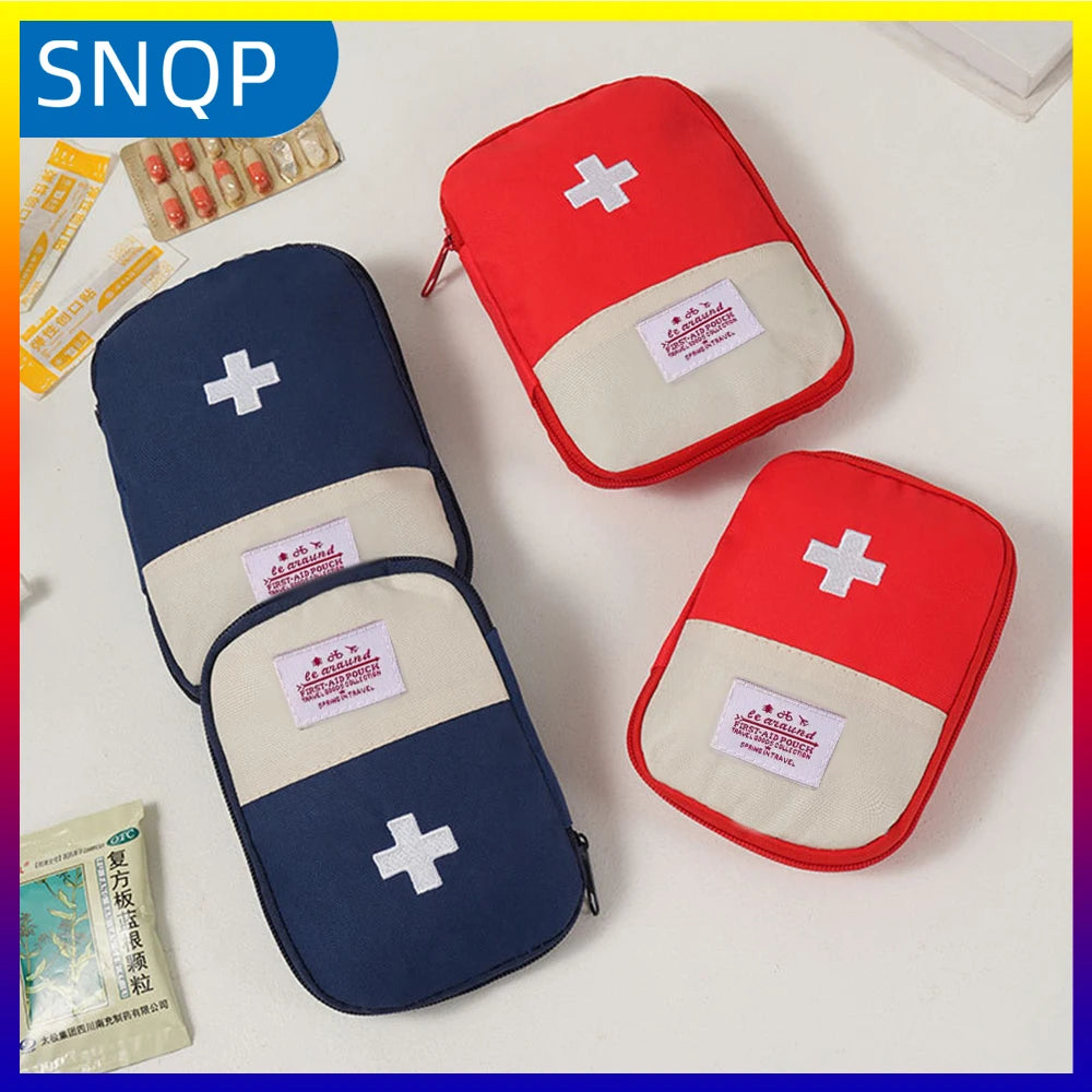 Portable Medicine Storage Box Outdoor Travel First Aid Kit lifestyle view