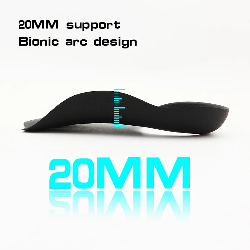 Flat Foot O-Shaped Leg Insoles for Shoes Arch Support lifestyle view