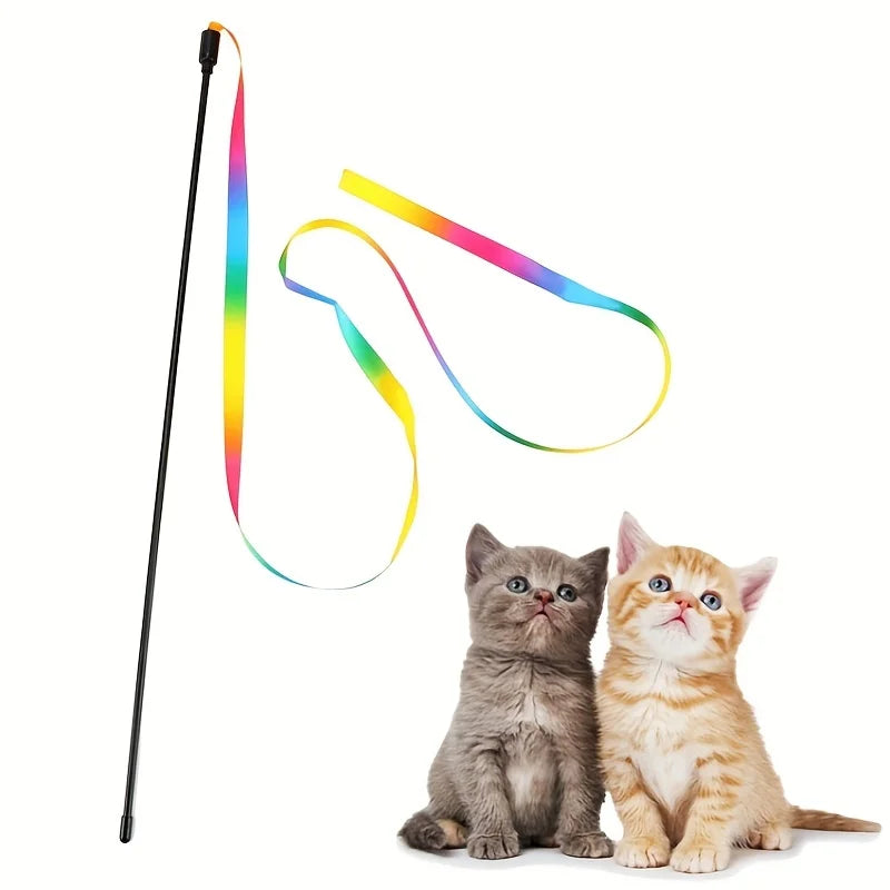 Interactive Cat Teaser Wand Cat Toy