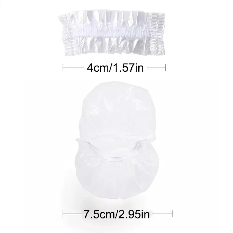 100PCS Disposable Waterproof Ear Covers for Hair Dye