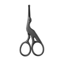 Facial Hair Scissors Rounded Professional Stainless Steel Mustache Nose Hair Beard Eyebr detail view