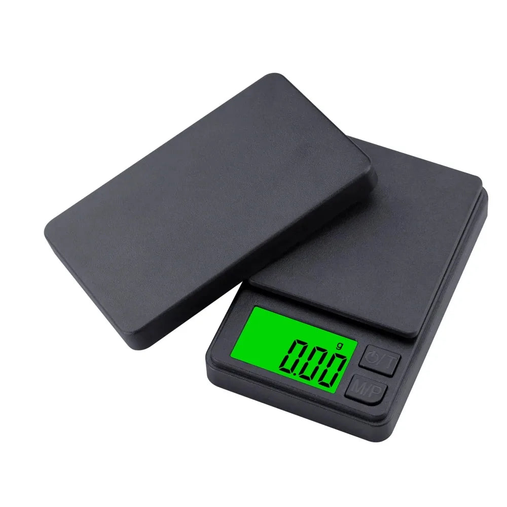 Precision Pocket Scale 1000g X 0.01g - Digital Gram Food Jewelry Ounces/Grains Scale wit detail view