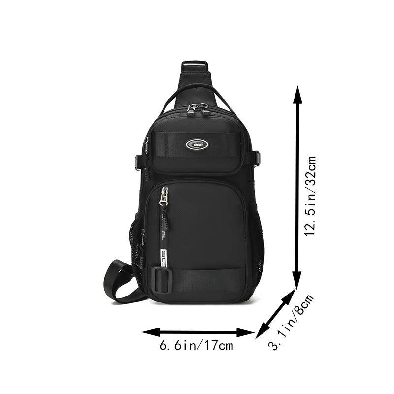 Neutral Men's and Women's Crossbody Bags Are Suitable for Travel Use, Including Shoulder Bags and Travel Bags