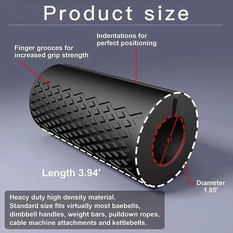 Portable Dumbbell Booster Grip NBR