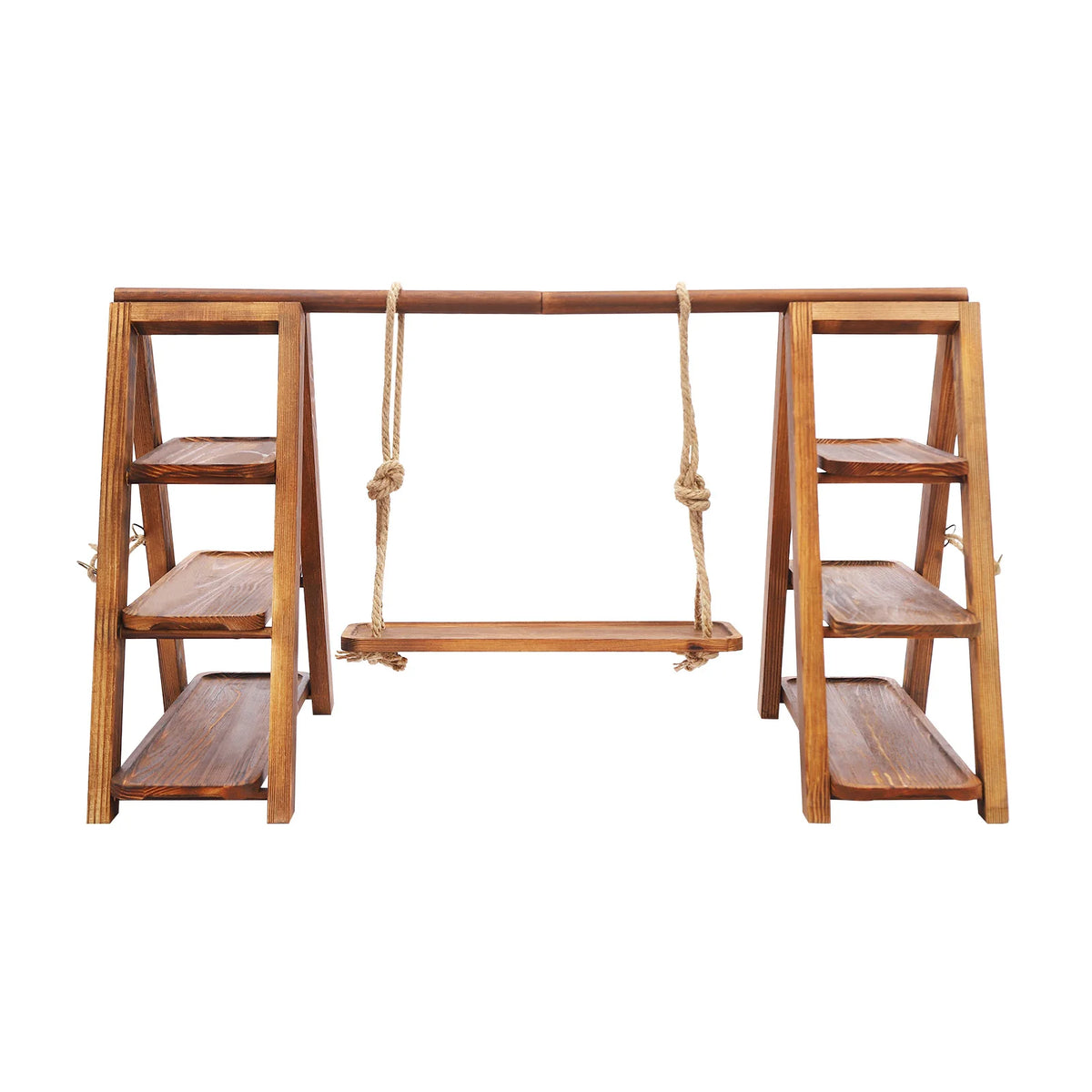 3-Tier Solid Wood Cake Stand, Dessert Serving Tray, Cupcake Stand