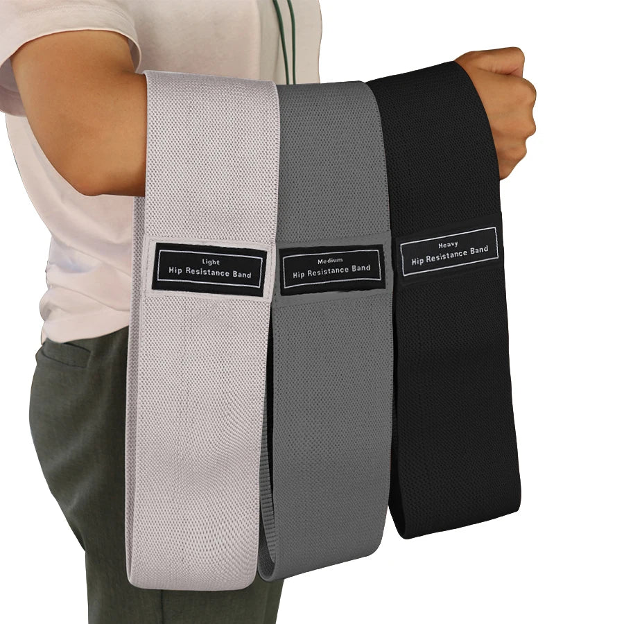 Fabric Resistance Hip Booty Bands Glute Thigh Workout Loops