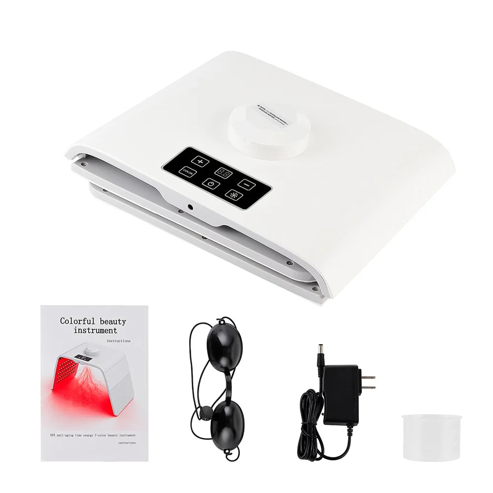 Foldable 7 Color LED Photon Beauty Light